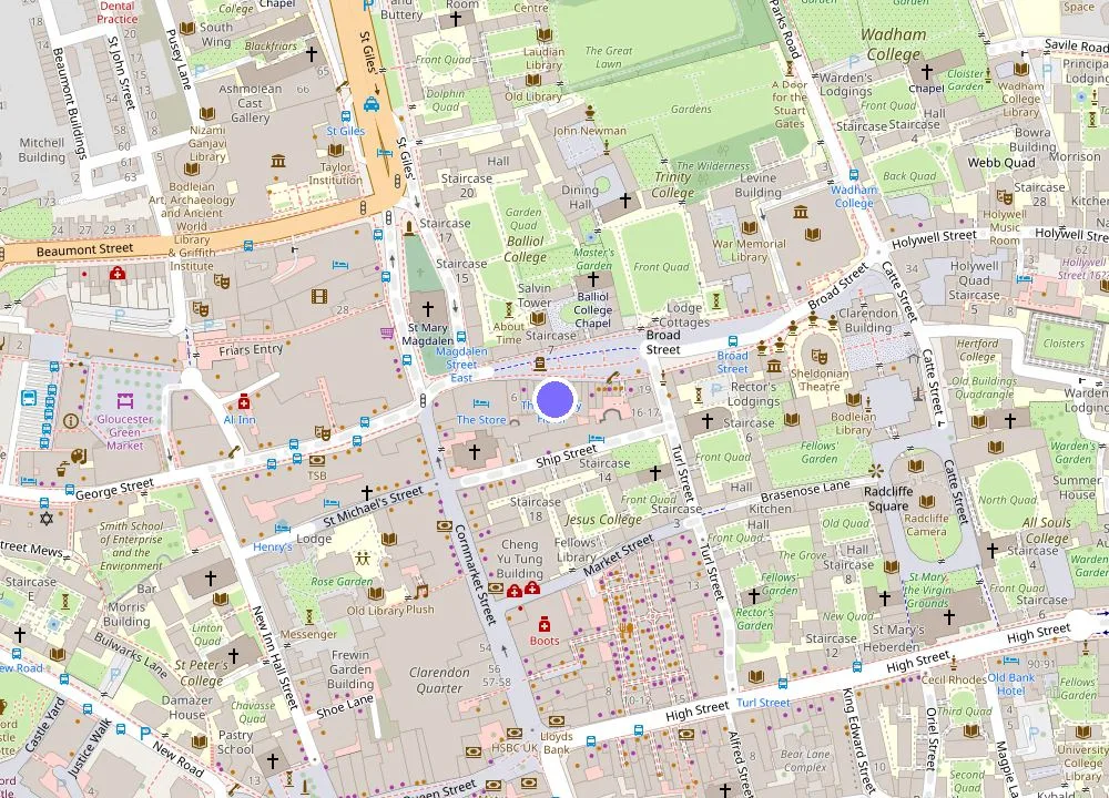 Map: The Buttery